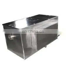 Interceptor/Malaysia Kitchen Oil Water Separator Treatment Stainless Steel Restaurant Commercial Oil Grease Trap photo-3