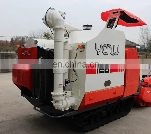 2020 New YAZU DC70+ Harvetser Chinese Manufacturer Combine Harvester Similar Kubota DC70 With Lifting Chassis photo-3