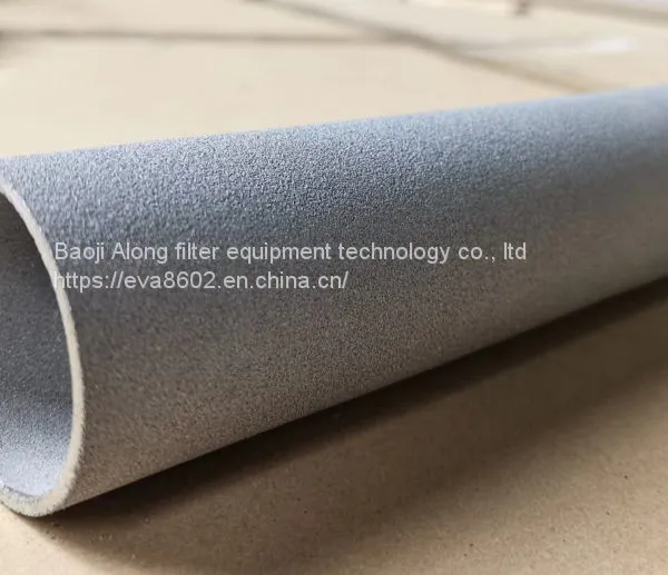 Titanium powder sintered filter tube for Pharmaceutical and Chemical Filtration