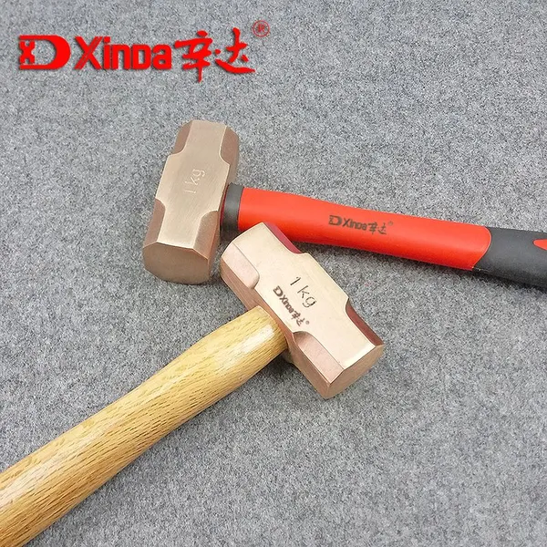 Xinda Non Sparking Copper Hammers Sledge Explosion Proof Tools Factory photo-3