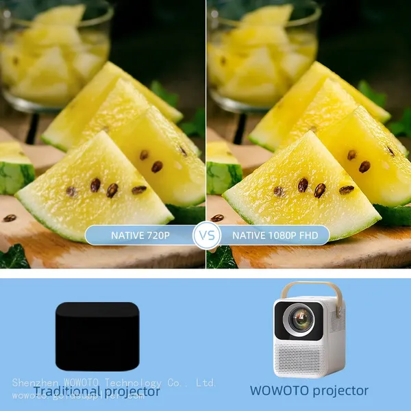 WiFi Screen Theater Smart Mirroring Proyector Led Lcd Video Projecteur photo-4
