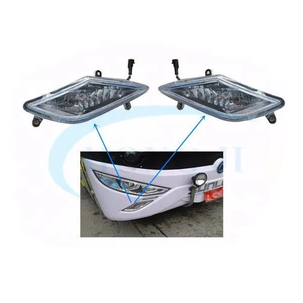 Guangzhou exterior accessories Auto Foglamp W290x85-LH LED Bus Front Fog Light for Sunlong Bus