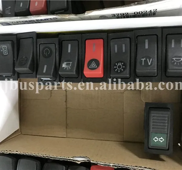 Bus Parts & Accessories Electrical Parts Room Light Higer Kinglong Bus Small Rocker Switch Led Lights 24v for Buses photo-3
