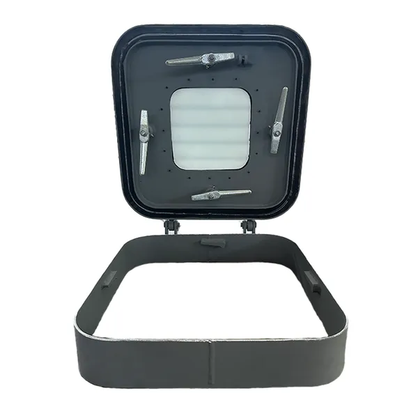 Marine Ship Window Boat Skylight Rectangular Access Hatch Opening Boat Window photo-4