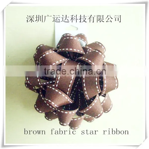 Giant Confetti Bow - Gold Color 230m Dia With 25mm Wide Ribbon and 30 Loops photo-2