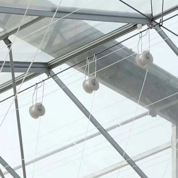 Agriculture Greenhouse Tomato Hook Ear Clips Roller Hooks With Twine PVC Hanger photo-3