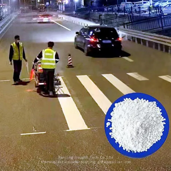 Thermoplastic Road Marking Paint With Anti-Slip Additives for Wet Conditions