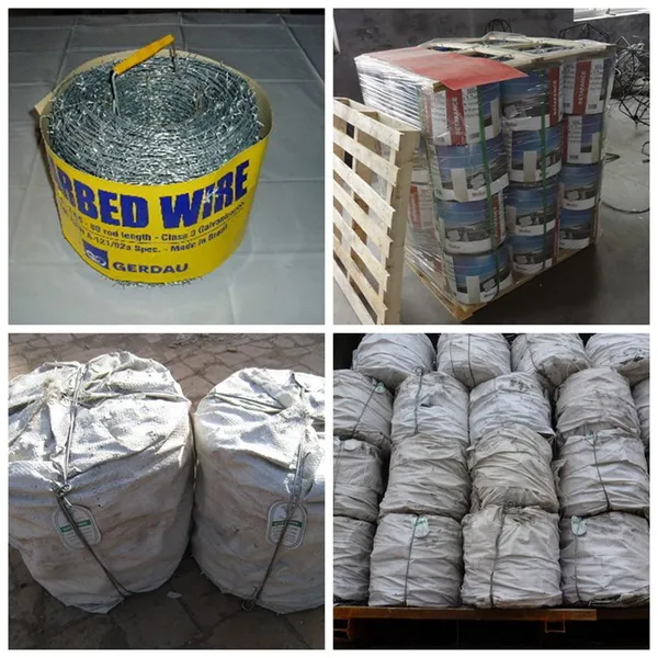 Factory Supply 500 Meters Galvanized Steel Barbed Wire Per Roll for Farm Mountain Prison Wall Protection photo-6