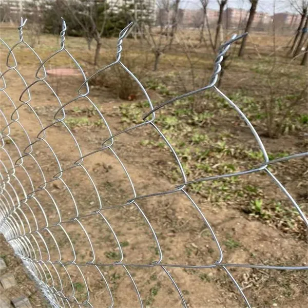 PVC Coated Chain Link Fence for Sports Fields and Playgrounds