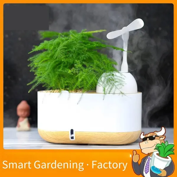 Smart Planting Flower Pot Humidifier, Manufacturer's Product, Business Gift, a Labor-saving Water-storage and Humidifying Gadget for the Lazy photo-4