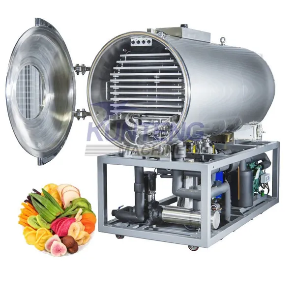 Industrial Food Lyophilizer Freeze Drying Fruit and Vegetable Machine Production Line Freezing Dryer