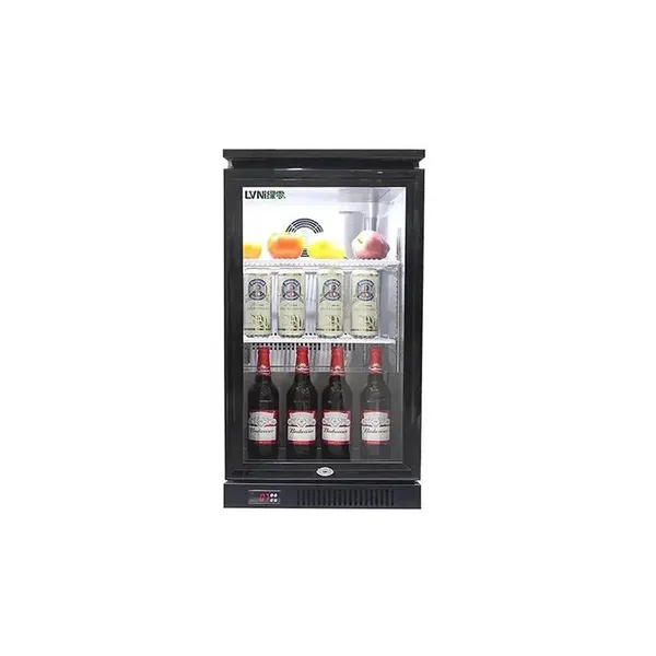 Sliding Glass Door Cooler Bar Display Fridge Mini Beverage Fridge Bar Counter Fridge With Glass Door