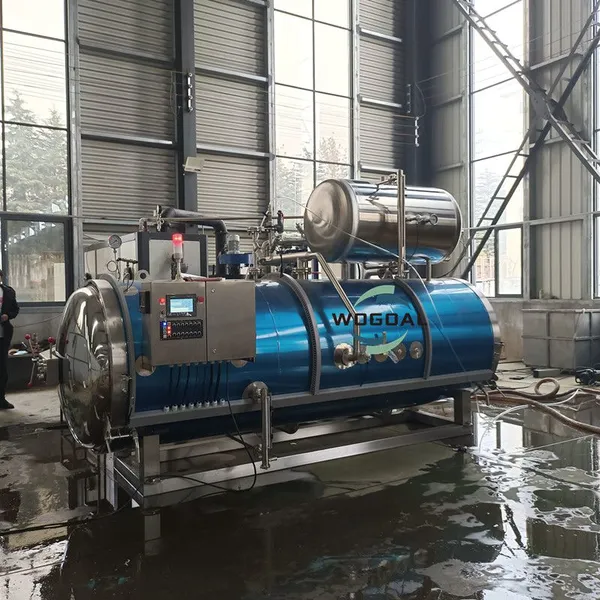 Full Automatic Horizontal Food Retort Machine/Retort Sterilizers Machine