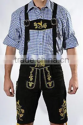 Highest Quality Materials Bundhosen Lederhosen,Oktoberfest Trachten Wear,Kurze Lederhose,german Hose,leather Pants,shorts photo-2