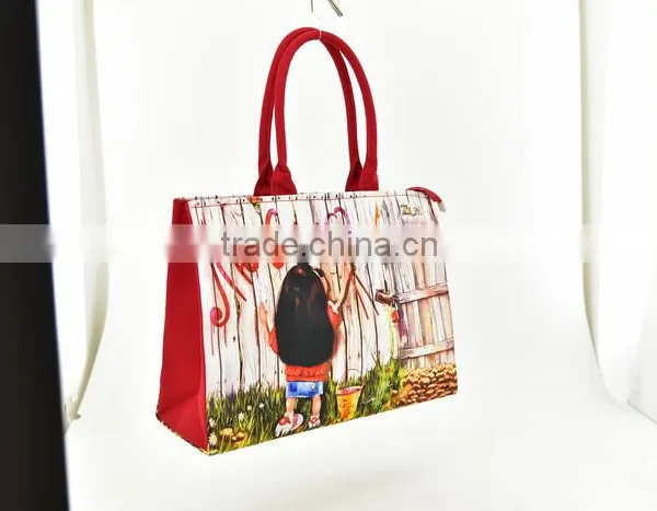118 Canton Fair Show Bag Special Craft Digital Printing Cotton Canvas Tote Bag Quality Choice photo-2