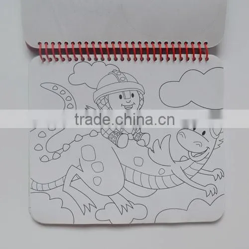 2015 New Design Drawing Set Kids Coloring Book With Crayons photo-2
