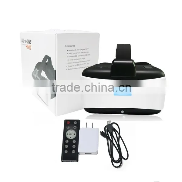 New Invention 3D VR Headset Virtual Reality Headset All in One Machine Bluetooth Game Player With Remote photo-5