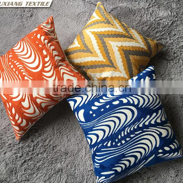 Buttons For Decorative Pillows Embroidery Cushion Cover Decorative Pillows In Zhejiang photo-4