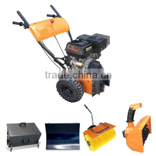 4 in 1 combin machine,snowblower,sweeper,2014 best seller