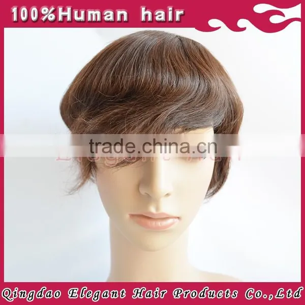 Hot Sale Next Day Delivery Knots Invisible Grade 5A Remy Indian Hair Cheap Toupee for Men photo-6