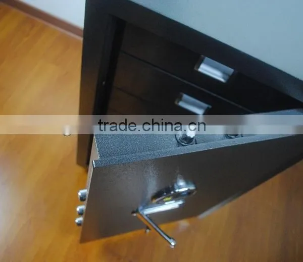 Strong Metal Steel Fingerprint Drawer Safe Box photo-5