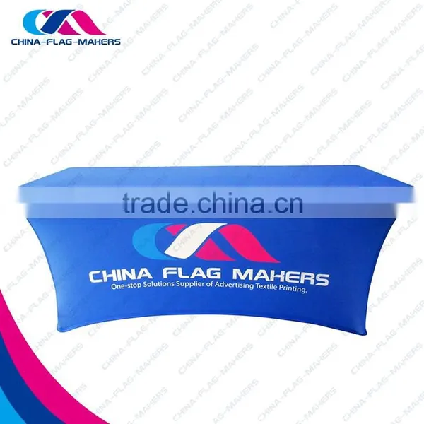 High Quality Custom Company Logo 6ft or 8ft Table Cloth Quality Choice Most Popular photo-2