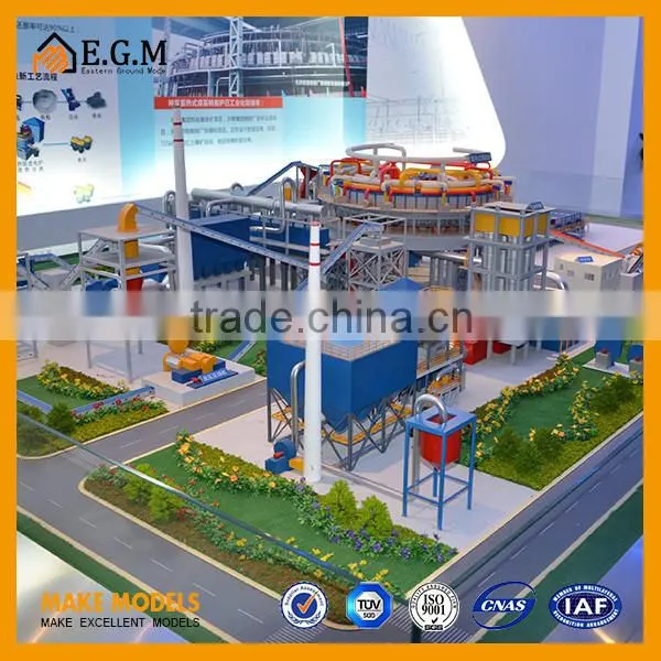 1:50 Rotating Bed Pyrolysis Technology Equipment Model photo-2