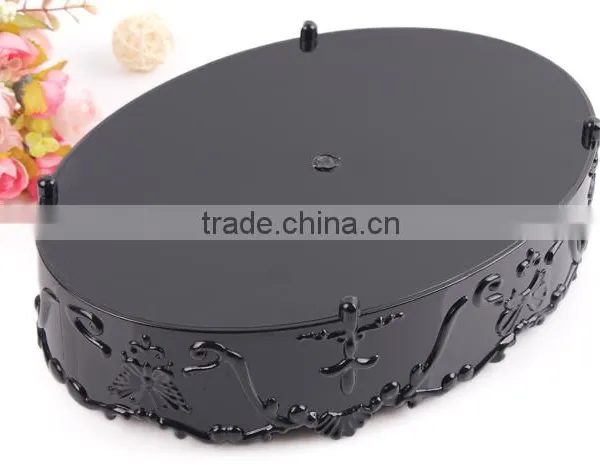 D03 ANPHY Plastic Oval Household Decoration Makeup Organizer Storage Box Holder Display Stock photo-5