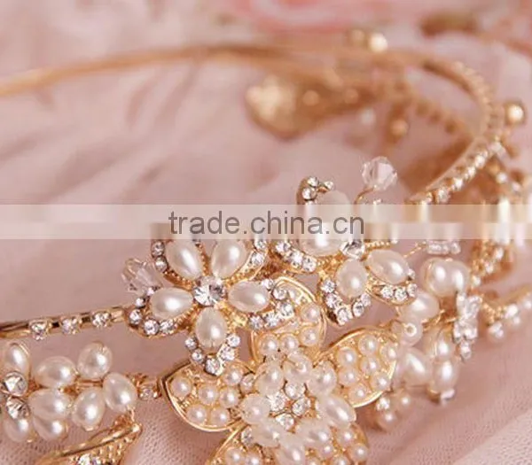 2015 Top Grade European Style Bridal Accessories Handmade Hairband photo-6
