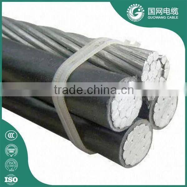 Power Transmission Line Abc Cable Xlpe Insulated 0.6/1kv With ce Ccc Certificate photo-5