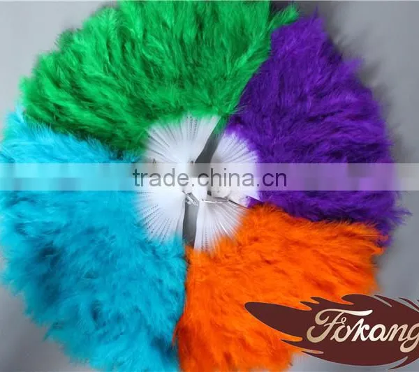 Wholesale Feather Suppliers Large Feather Fan And Chinese Feather Fan For Wedding Gift photo-6