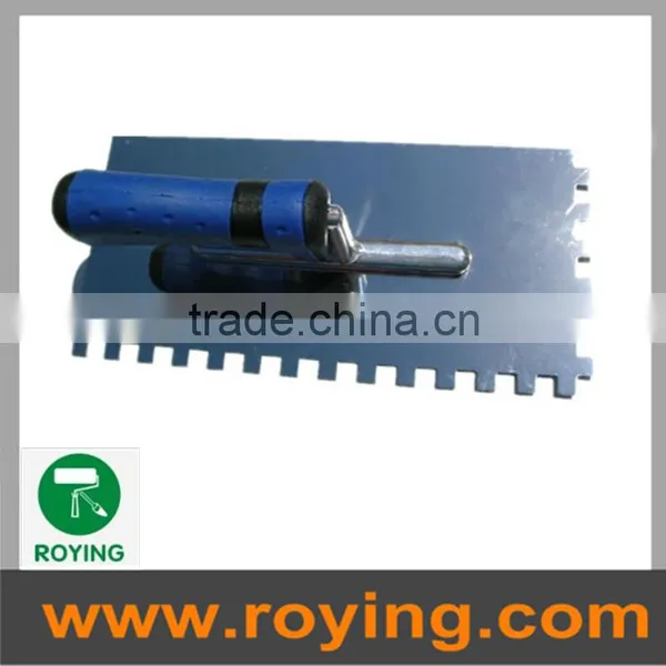 Notched Bricklayer Trowel