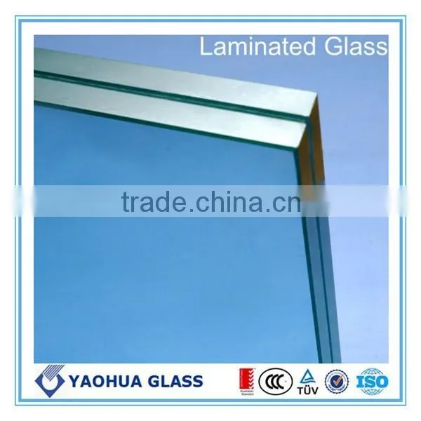 Floating Stairs Made of Laminated Glass From Price Window Glass Factory photo-2