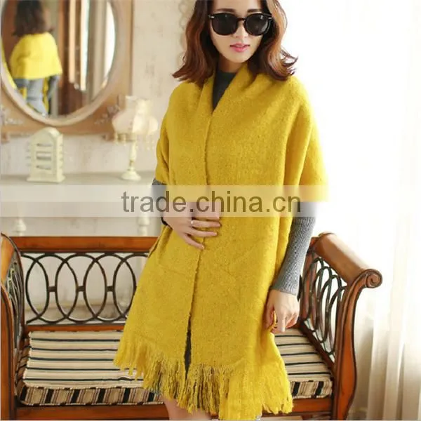 Custom Made Cotton Voile Big Suqare Shawl Scarf for Ladies photo-6