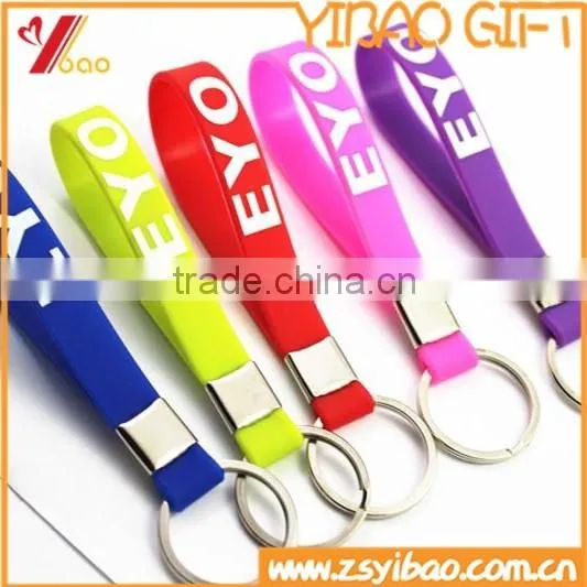 Factory Price Silicone Keychain/ Keychain Accessory photo-2