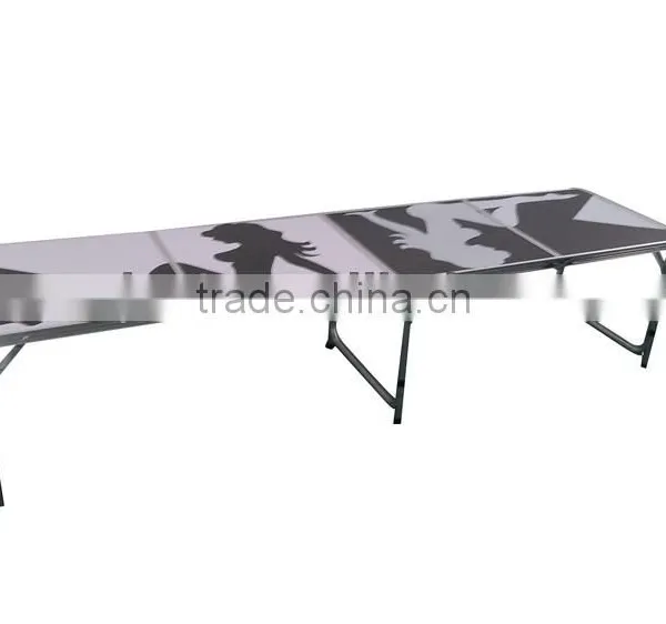 8ft Folding Beer Pong Table / A Customized Beer Pong Table / 8ft Folding Table photo-3