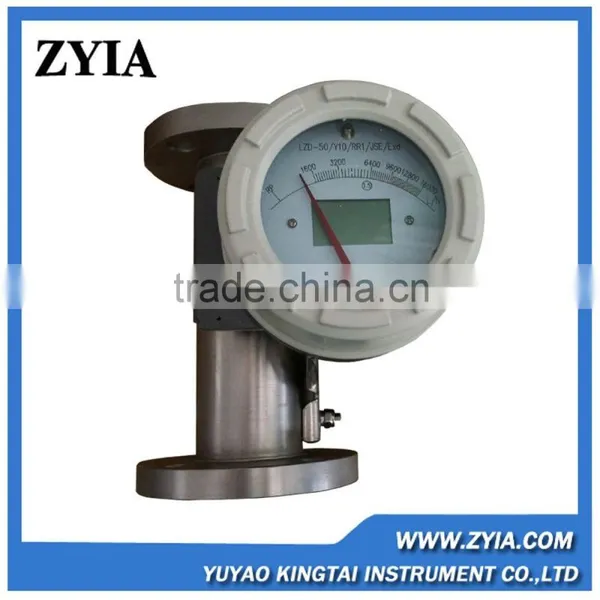 LZZ-50 Flange Connection Digital Water Flow Meter for Strong Acid