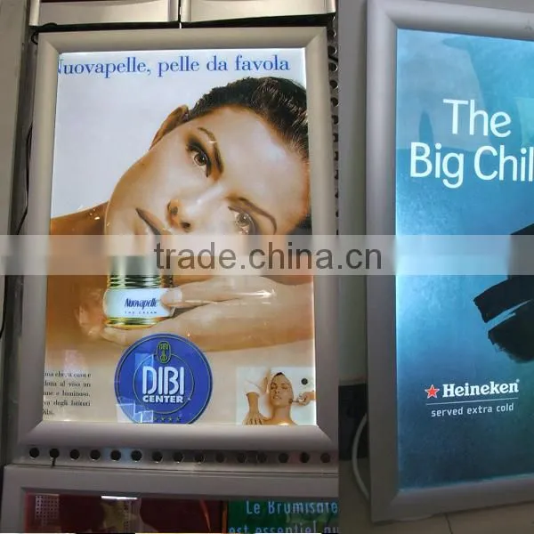 Edgelight AF13 Clip Type Single Side Advertising Display Rectangle Aluminous Light Box Made in Shanghai China photo-2