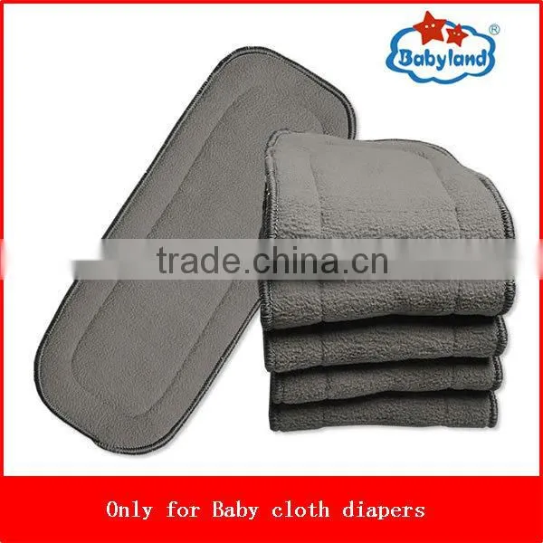Super Quality Bamboo Charcoal Inserts Liners For Pocket Cloth Diapers Pads Bamboo Charcoal Inserts Quality Choice