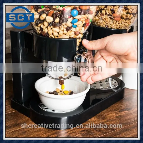 Cereal Dispenser Dry Food Double Dispenser photo-6