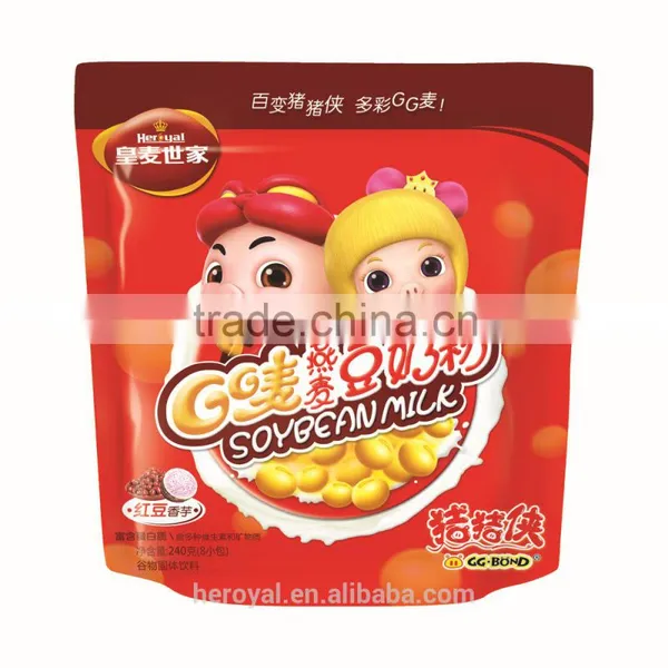 Oatmeal Soy Milk Powder With Red Bean & Taro
