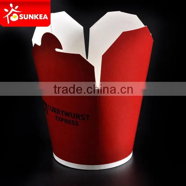 Multi Color Printed Paper Noodle Box Made by Sunkea Company photo-2