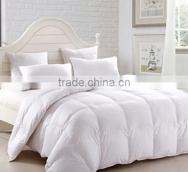 Double Layer Fabric 90%White Duck Down Duvet/Comforter photo-3