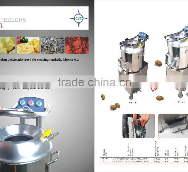 CJT HOT SALE Restaurant Electric Industrial Potato Peeling Machine photo-2
