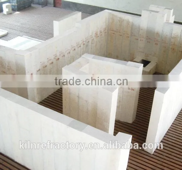 Used in Glass Smelting Furnace Types of Refractory Bricks Fused Cast Azs Block photo-5