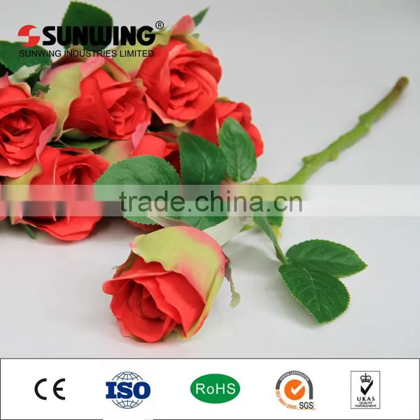 Small Decorative Silk Hydrangea Flower Artificial for Home photo-6