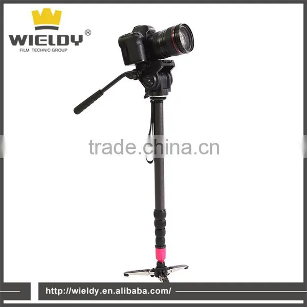 Wieldy Factory Direct Carbon Fiber Loner Unipod Camera Video DSLR Monopod Tripod Supplier's Choice photo-2