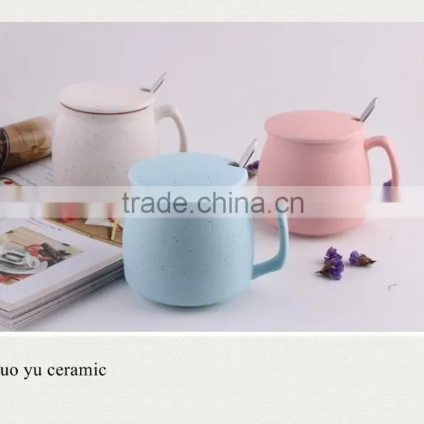 Sublimation Ceramic Coffee Mug With Cover photo-2