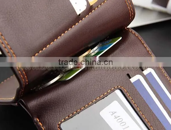 Quality Men Zipper Folding Men Wallet Purse Gift photo-3