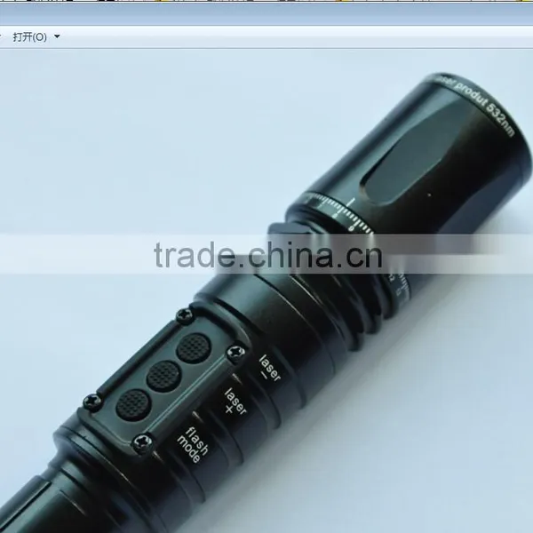 50mw Long Distance Rifle Scope Hunting Tactical Green Laser Flashlight / Designator/ Illuminator photo-3